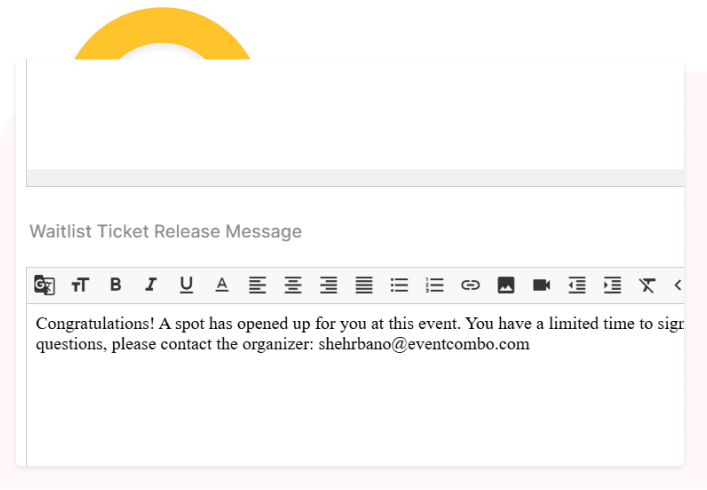 Seamless Integration with Event Registration
