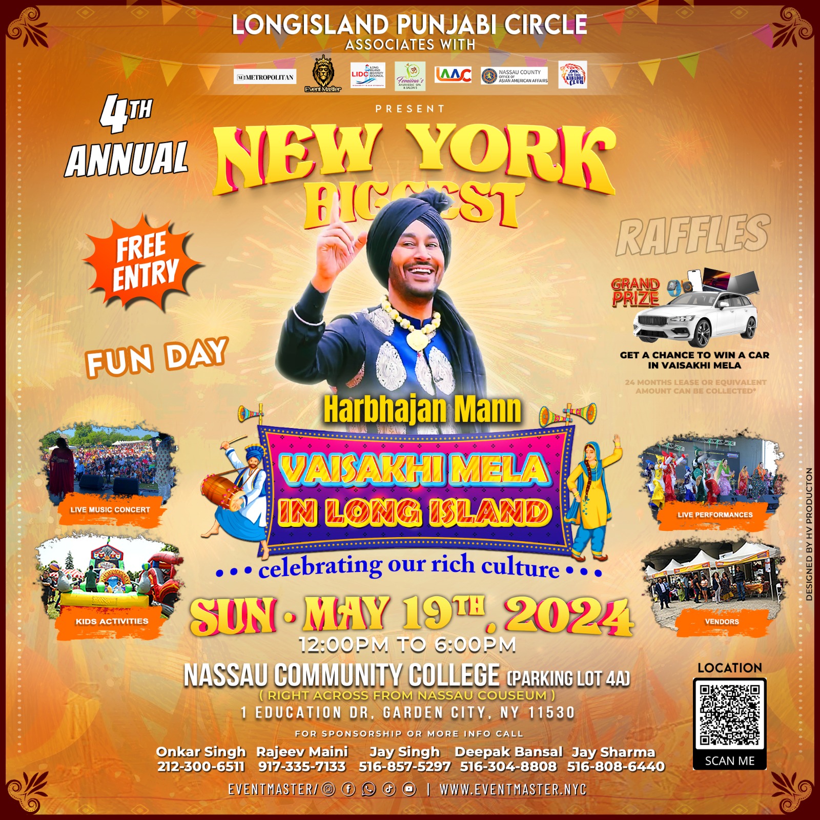 Indian Street Fair (Vaisakhi Mela) In Long Island *** Free Event***