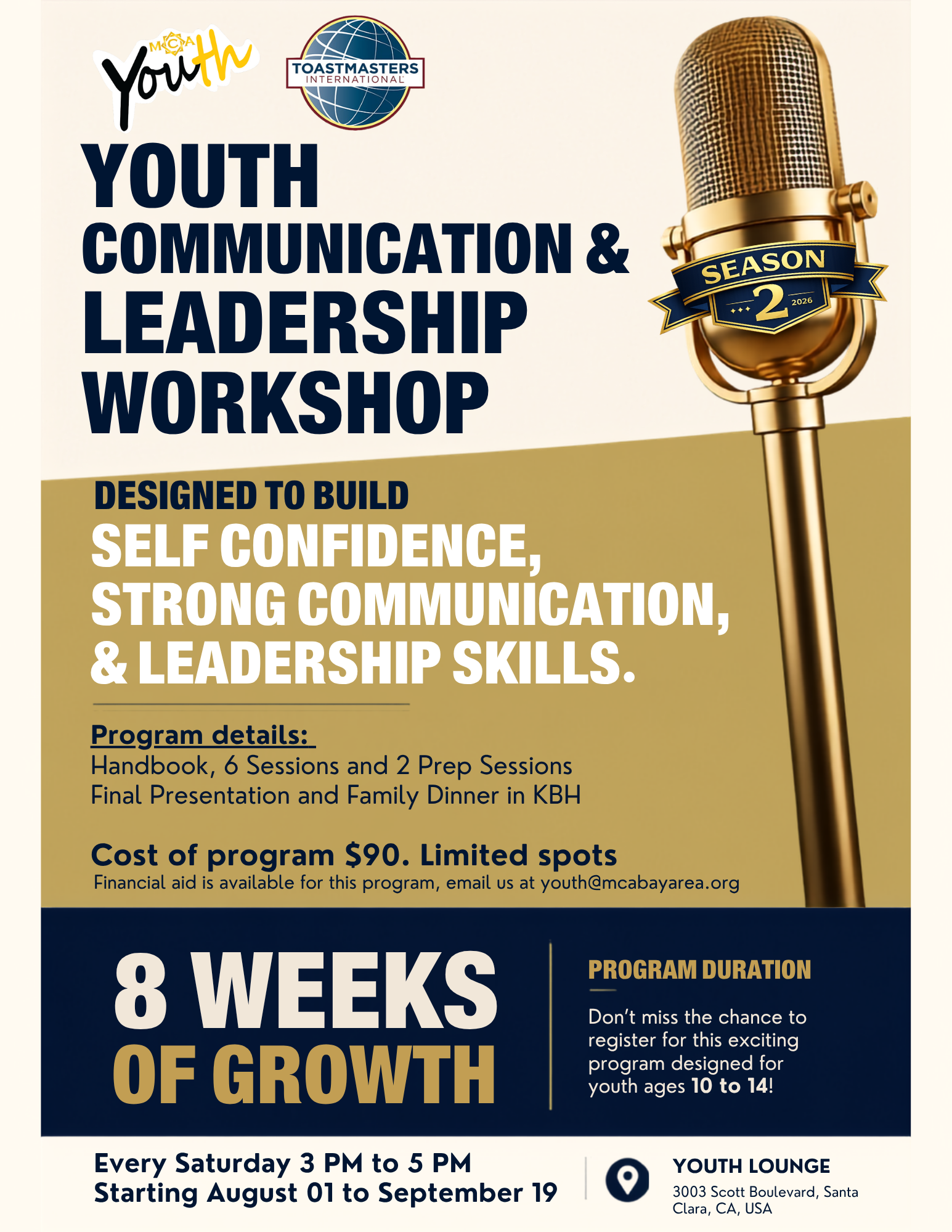 MCA Youth Leadership & Communication Workshop