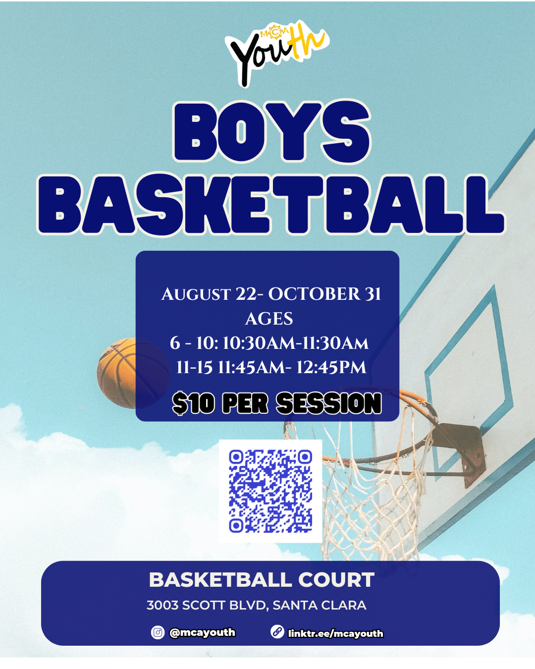 MCA Youth- Boys basketball