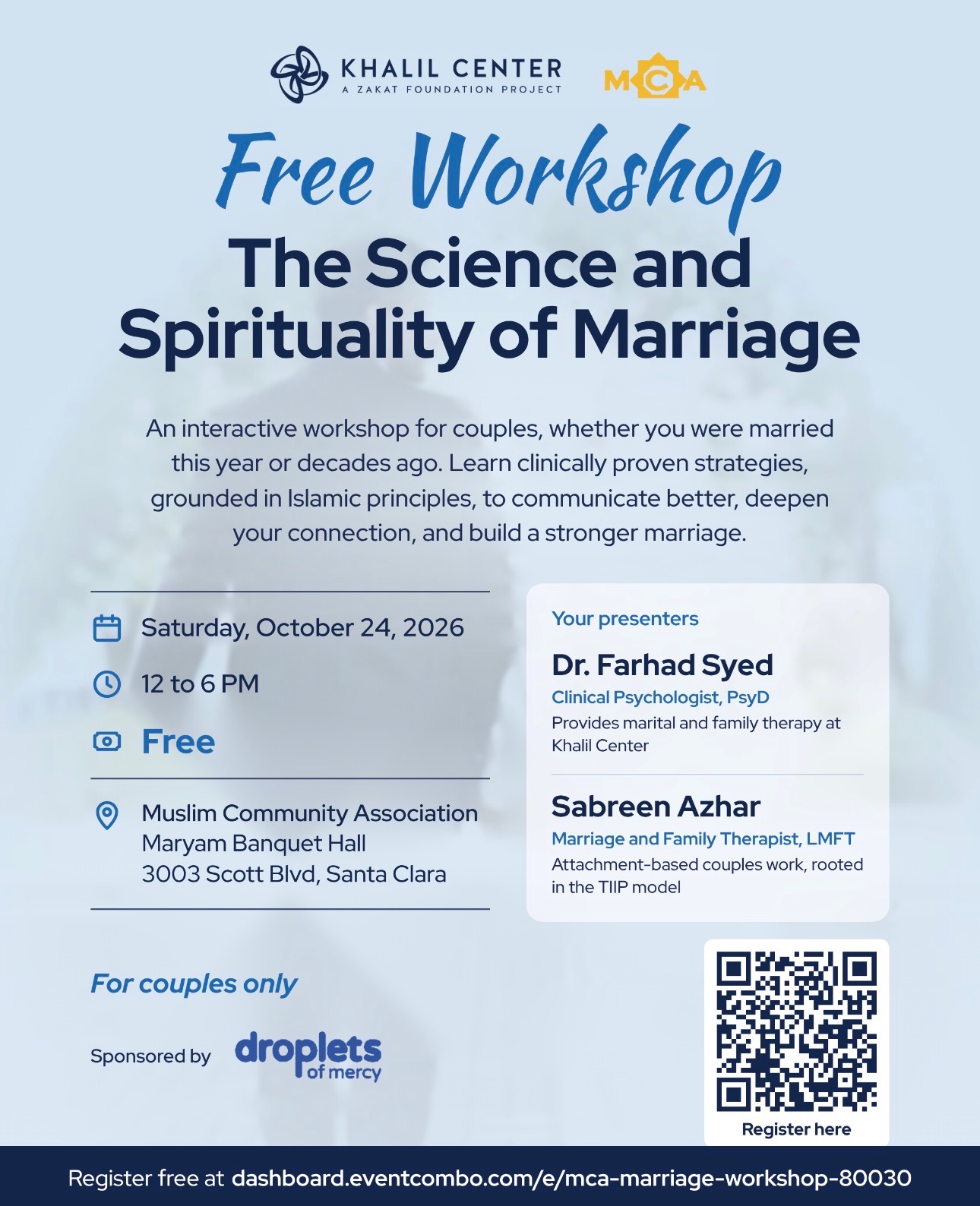 Free- MCA Marriage Workshop
