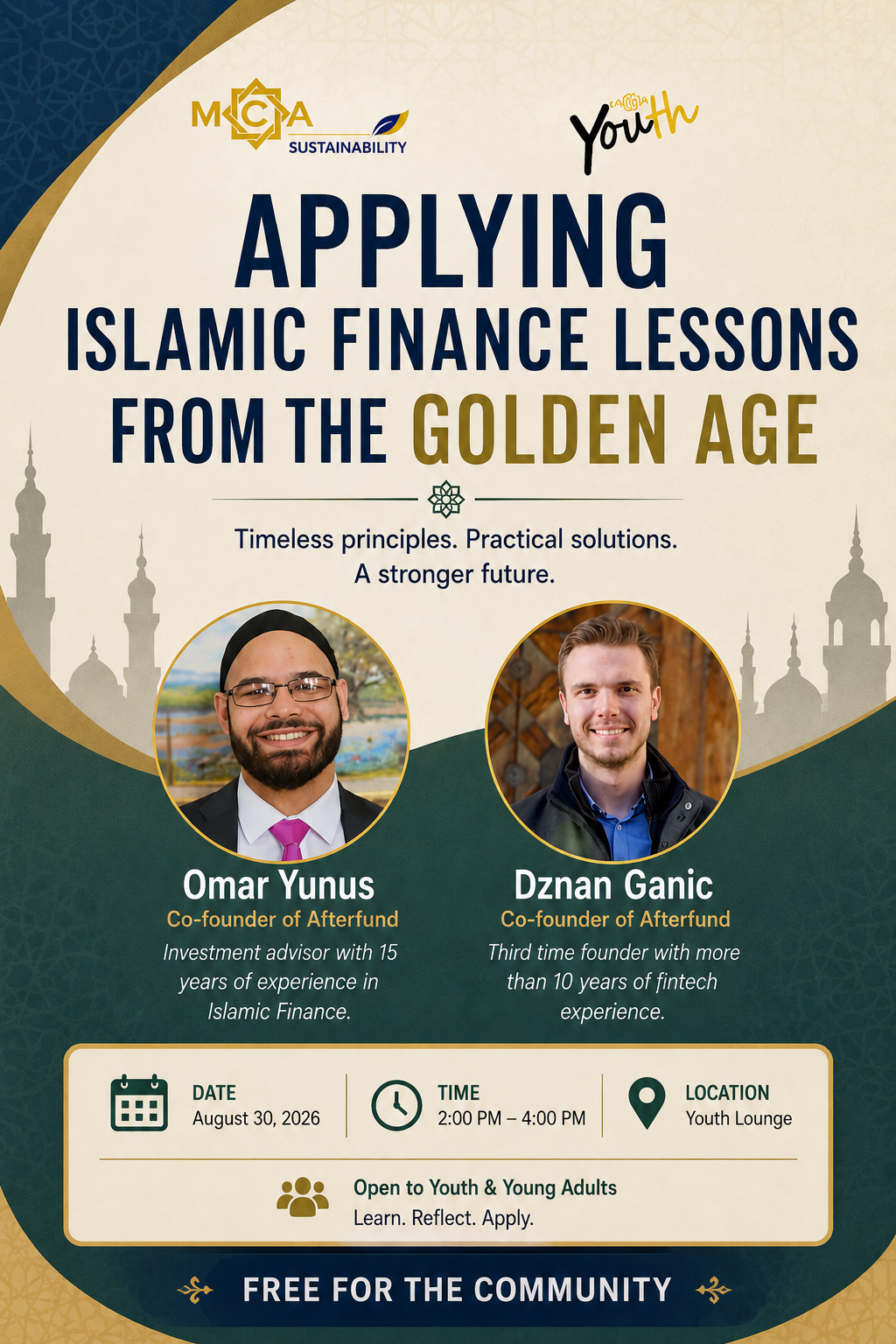 MCA Youth x Sustainability- Applying Islamic Finance Lessons from the Golden Age