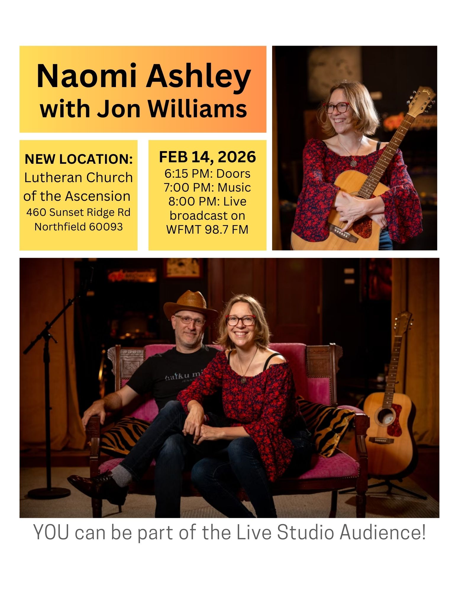 Naomi Ashley with Jon Williams