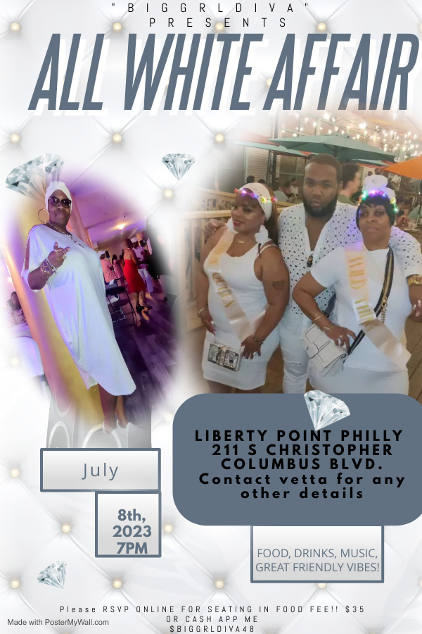 ALL WHITE FAMILY N FRIENDS GATHERING